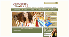 Desktop Screenshot of cranberrymall.com